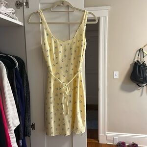 Abercrombie yellow dress